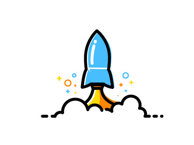 Rocket / 火箭 / icon / 小图案/ 趣味 /设计/dribbble