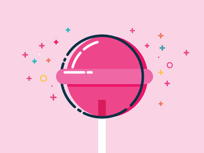 Lollipop / 棒棒糖 / icon / 小图案/ 趣味 /设计/dribbble