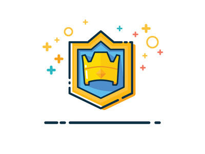 Shield - Clash Royale / 盾牌 / icon / 小图案/ 趣味 /设计/dribbble