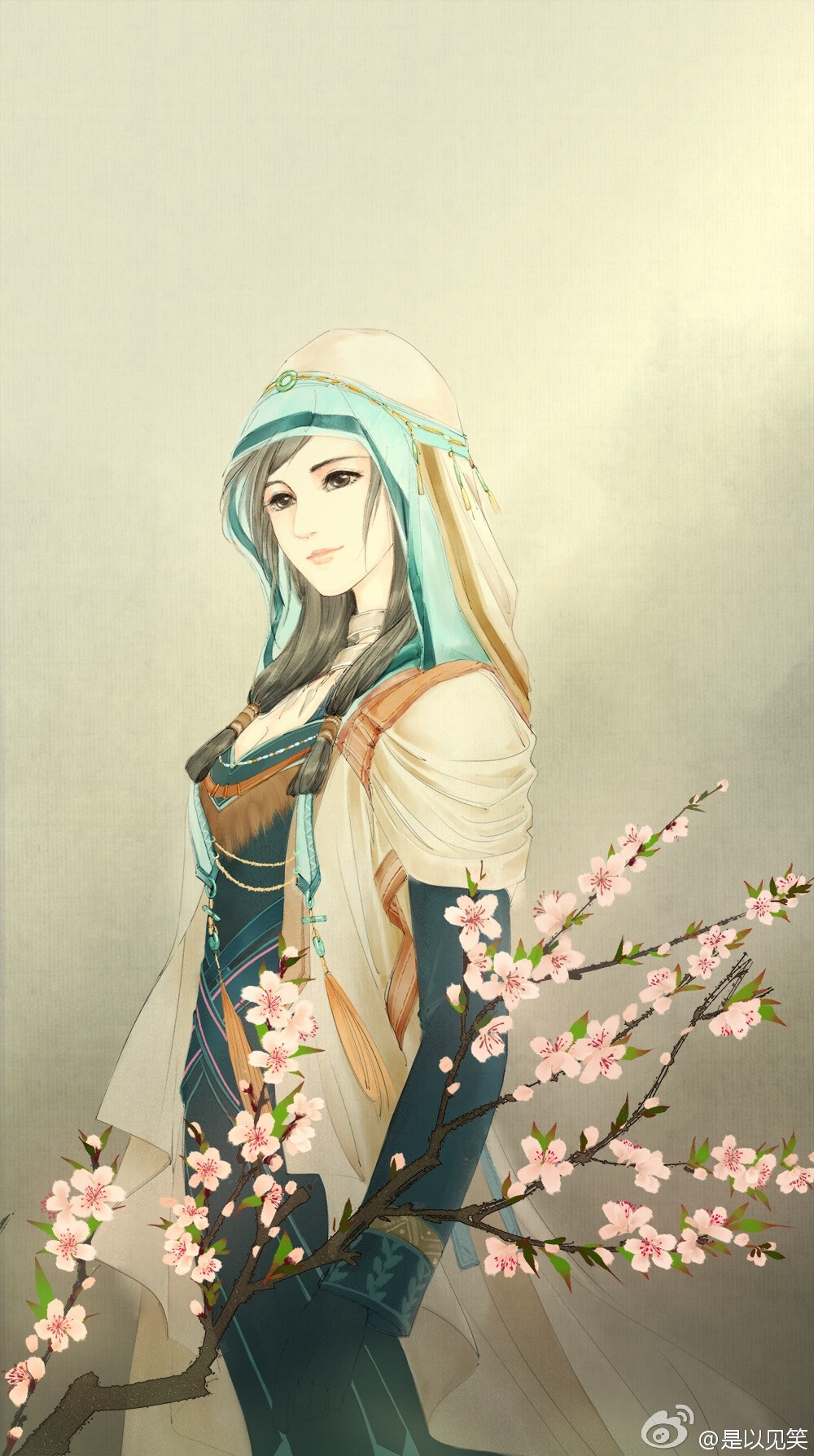 古剑奇谭一风晴雪绘师是以见笑