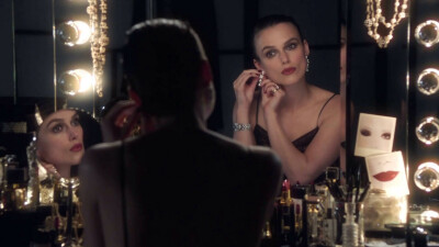 #Keira Knightley#“CHANEL BEAUTY TALKS”每截一张图就是一幅画。