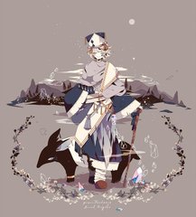 日本插画师Yurakuru的黑童话插画