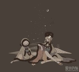 日本插画师Yurakuru的黑童话插画