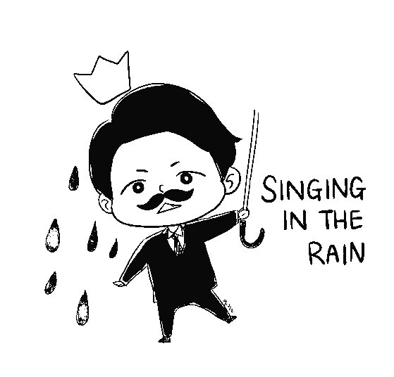 橡皮章沉舟侧畔过exo伯贤singingintherain