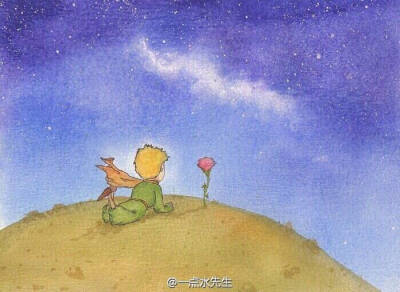 手绘 水彩 @一点水先生