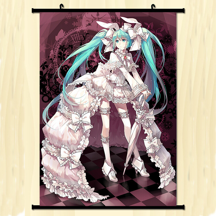 初音未来8576 超大挂画订做 巨幅挂画 两副包邮 挂画批发