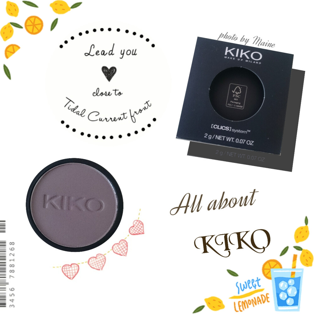 KIKO 单色眼影 色号:238# 哑光灰色调 拿来刷山根 瞬间2米8~ 粉很松 易取粉 下手要轻 随便刷几次 中间的K就凹了 成就感满满 之前一直用Kate眉粉刷鼻影 有了它之后 Kate光荣下岗了 30几块的价格 谁买谁知道 宝宝我先去囤货了 (=•ω•=)~