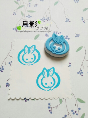 手工橡皮章和风日式兔子雪兔可爱萌物 淘宝小铺 http://shop114752659.taobao.com/