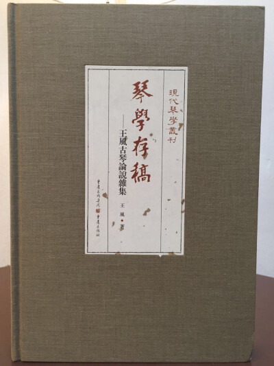  《琴学存稿》这是一本“凑出来”的“小书”。我觉得，“小”仅指篇幅而已；至于“凑”，熟悉的人都知道，作者治学精勤，只是不太愿意多写而已。《存稿》虽仅十五万字，实融会了作者二十余年的思考和心得，是一部…