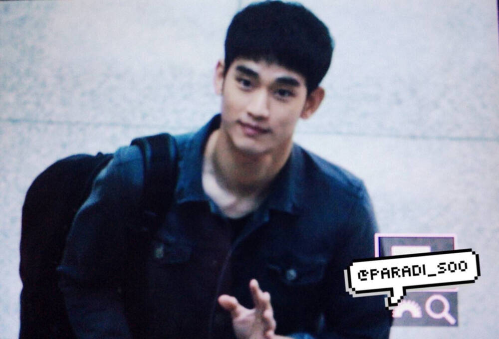 昨天的萌宝宝~金秀贤，160521♥