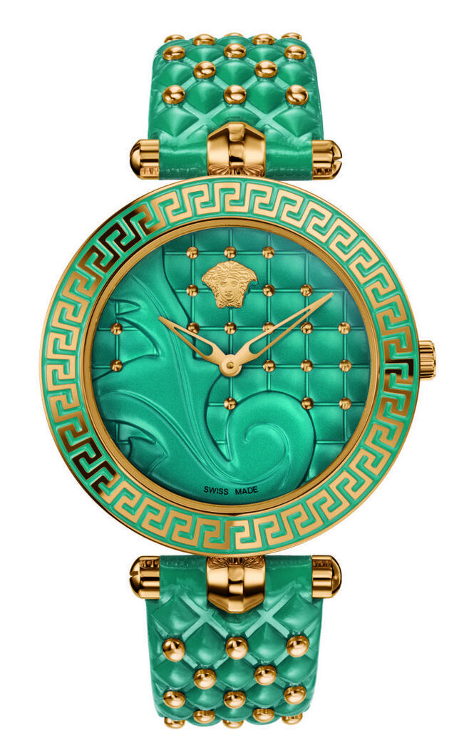 Never go unnoticed with the new Versace Vanitas watch colours
