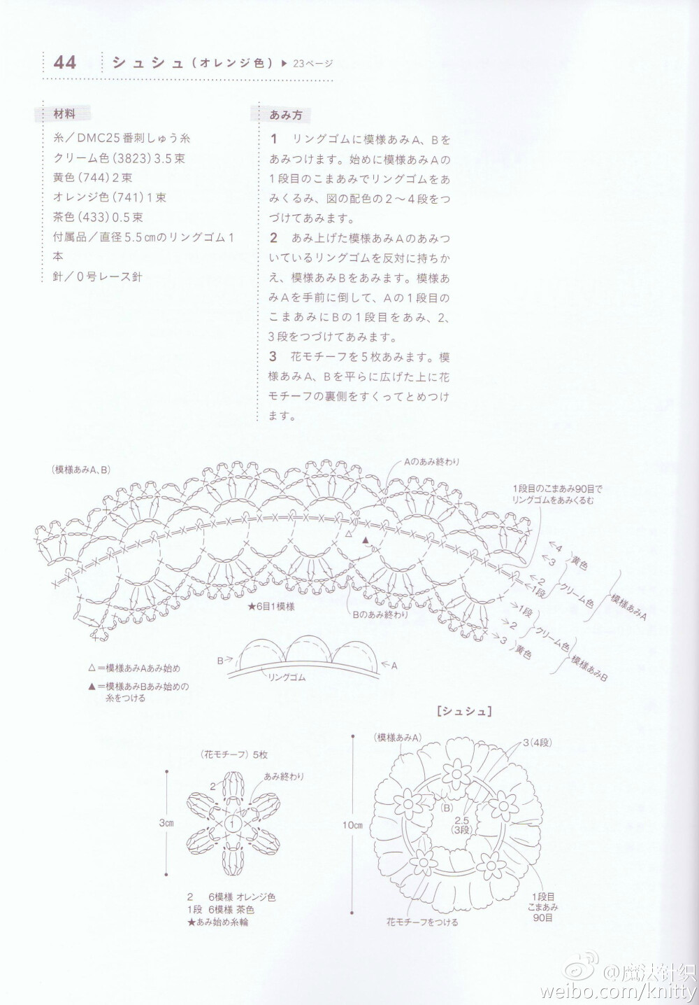 #闺中小物#蕾丝 花朵发夹，别针，发圈图解分享