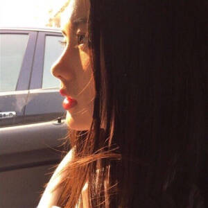 逆光温暖女生小清新头像@小白不小也不白