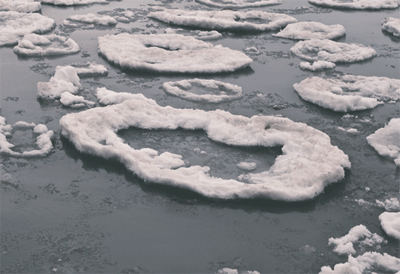 密歇根湖的浮冰 捕捉动画 ~ Dave Gorum