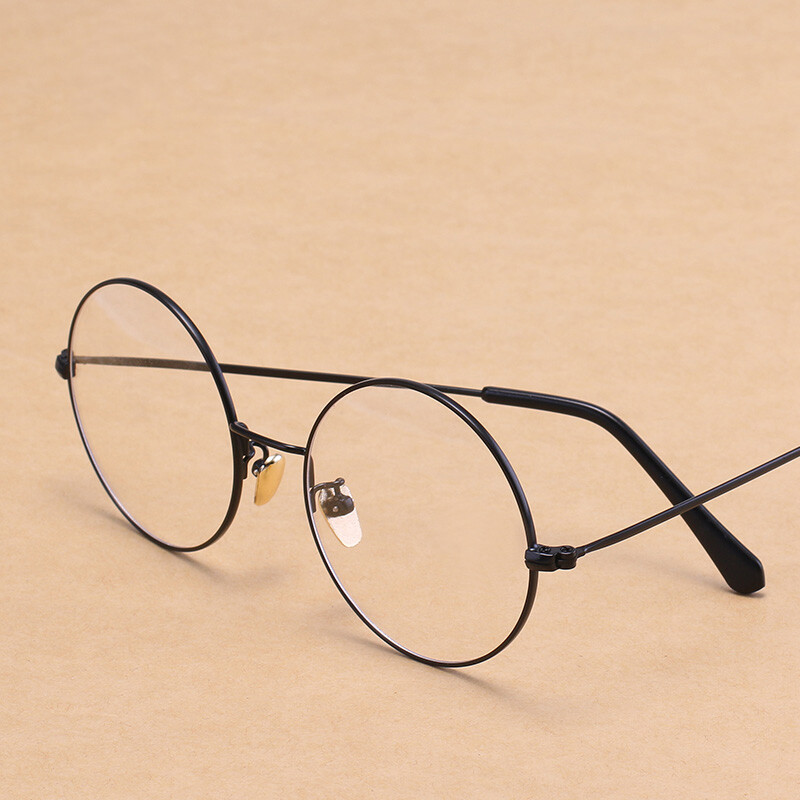 细边圆形眼镜框 日系原宿风复古眼镜架男女款潮可配近视眼镜