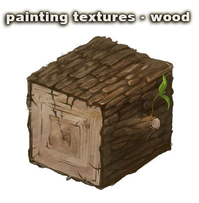 木头的纹理质感表现