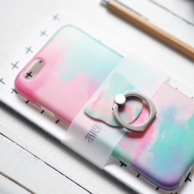 热卖文艺小清新 冇心夕染iphone6/plus手机壳 文艺手机保护套礼品