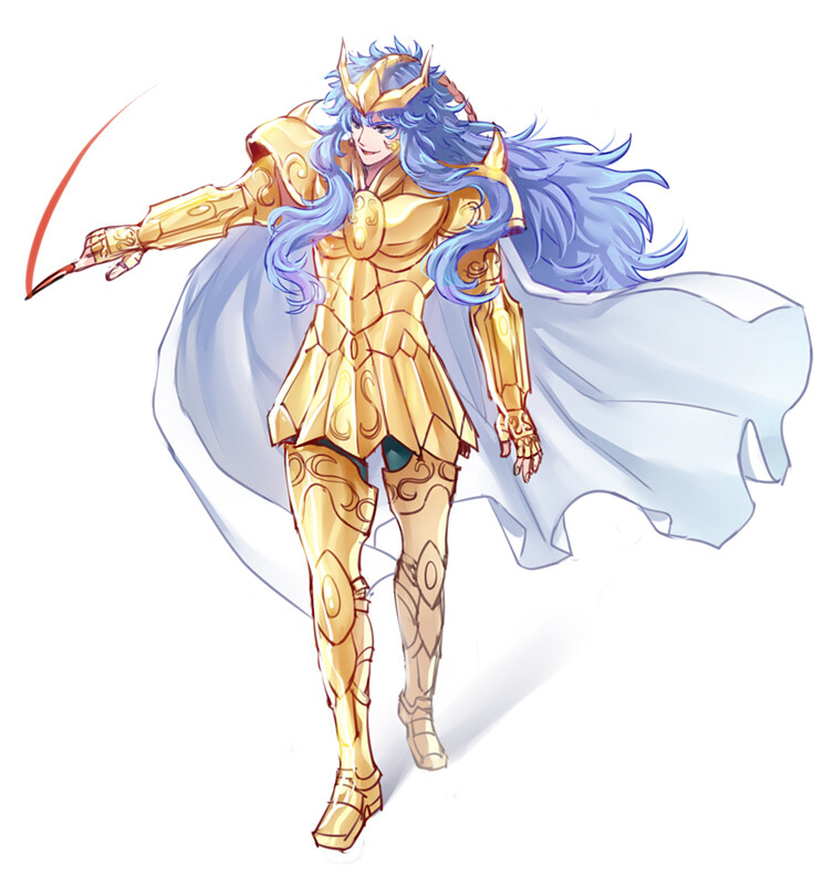 圣斗士星矢天蝎座黄金圣斗士米罗