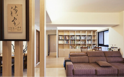 唐文化的延续日式风格三居室三室一厅日式客厅装修效果图设计欣赏