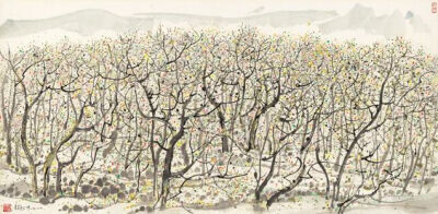 Wu Guanzhong: Jujube Grove | China Online Museum: