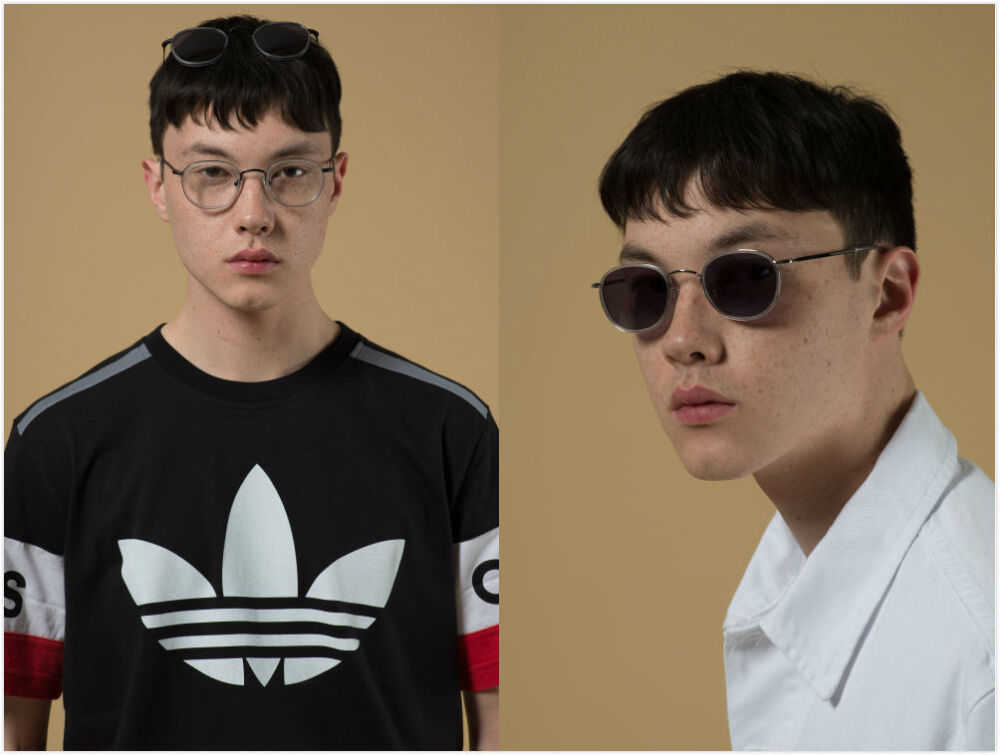 蒙特利尔的眼镜品牌 all in eyewear 推出了 90 年代复古感的新款 lookbook