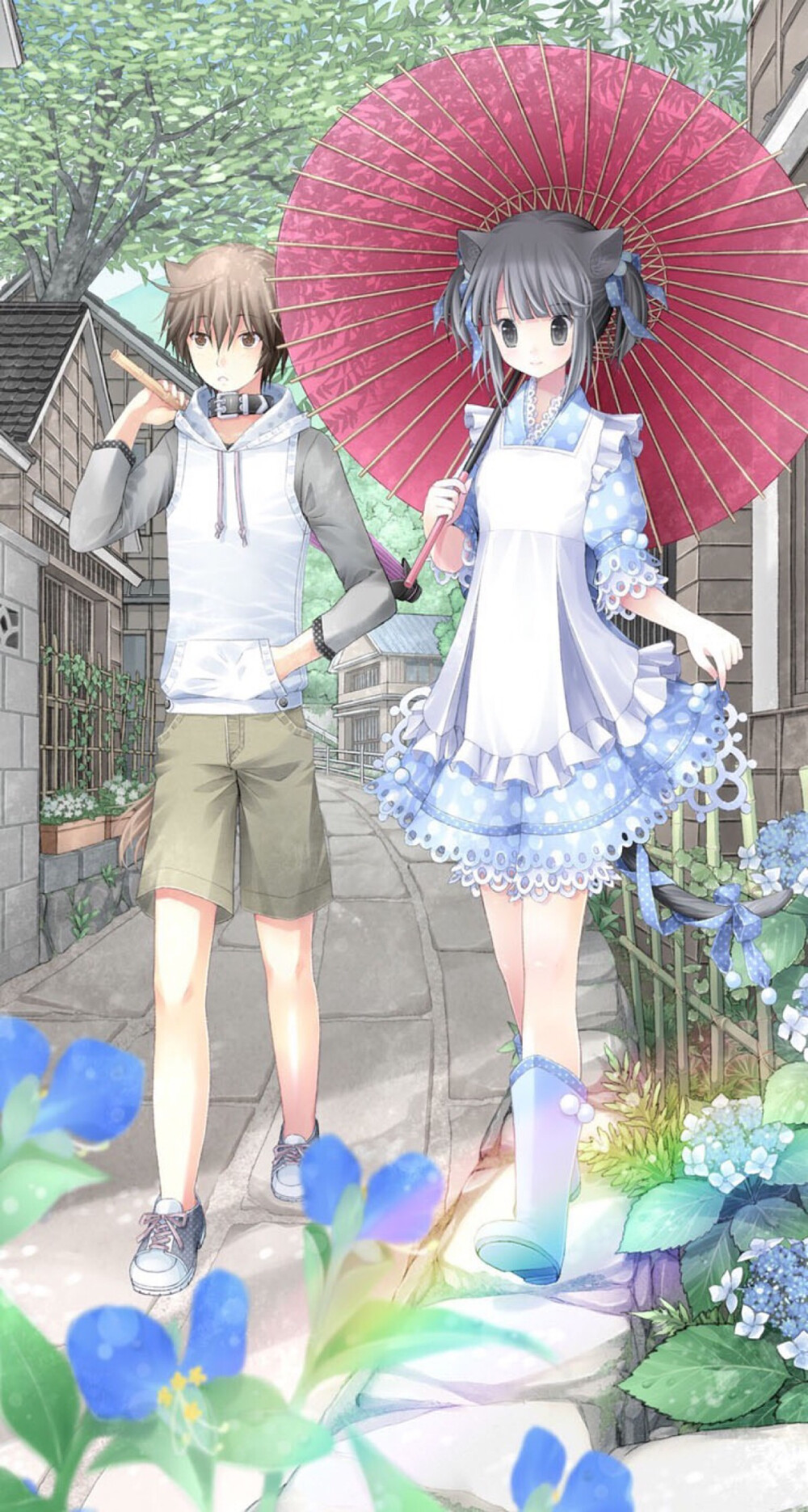 二次元动漫插画情侣各类cp高清壁纸