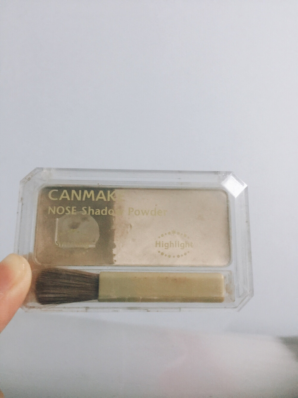 Canmake双色鼻影高光