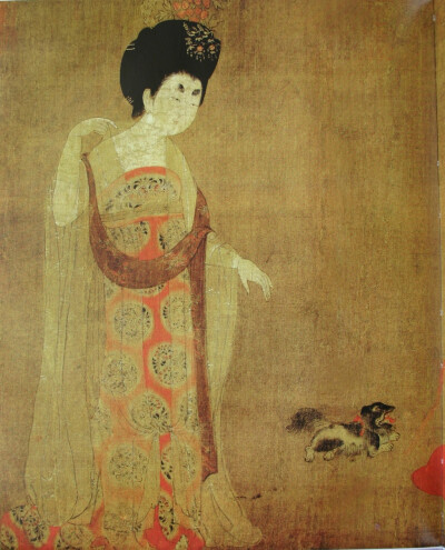 簪花仕女圖