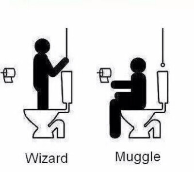 muggle和wizard的区别转自weibo@哈迷疯子