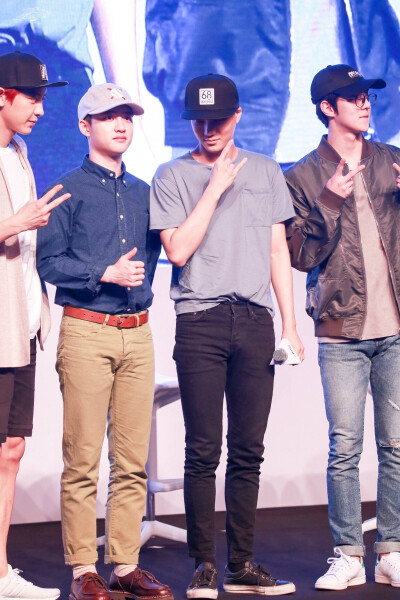 160528 Hat's On Fanmeeting EXO 朴灿烈 金钟仁 吴世勋 都璟秀