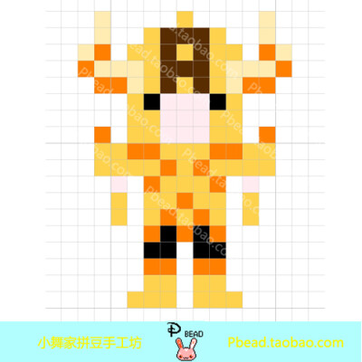 小舞家PBead拼豆圣斗士星矢系列