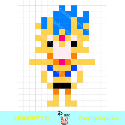 小舞家PBead拼豆圣斗士星矢系列