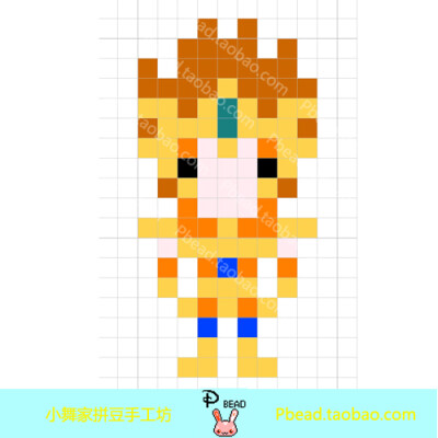 小舞家PBead拼豆圣斗士星矢系列