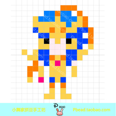 小舞家PBead拼豆圣斗士星矢系列