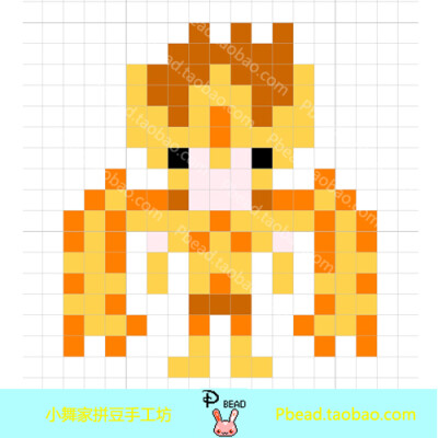 小舞家PBead拼豆圣斗士星矢系列