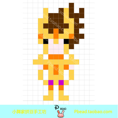 小舞家PBead拼豆圣斗士星矢系列