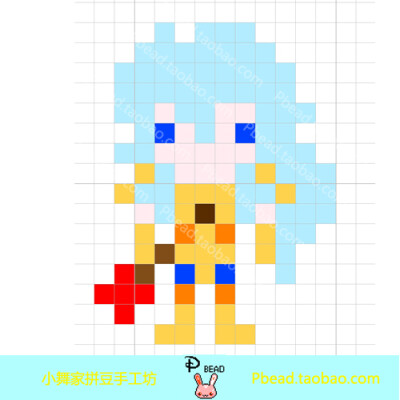 小舞家PBead拼豆圣斗士星矢系列