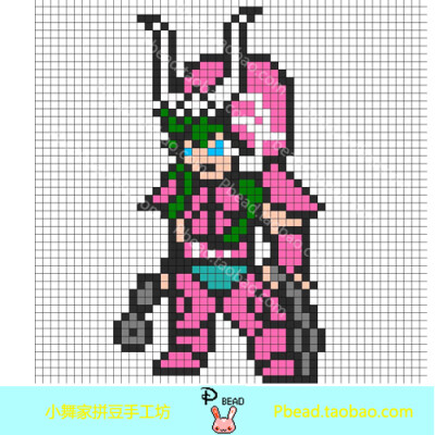 小舞家PBead拼豆圣斗士星矢系列