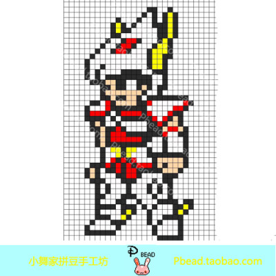 小舞家PBead拼豆圣斗士星矢系列