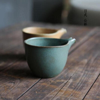 日式公道杯窑变茶海茶具陶瓷紫砂粗陶大号公道杯公杯分茶器断水好