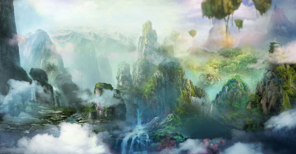 仙侠场景 - 高清图片，堆糖，美图壁纸兴趣社区