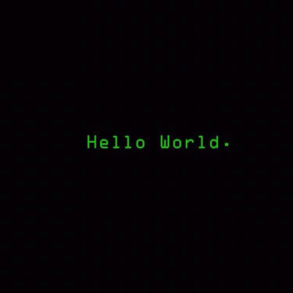 hello world 微博封面