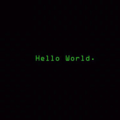 hello world 微博封面