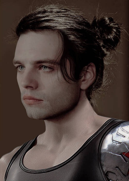 塞巴斯蒂安·斯坦 Sebastian Stan 384 冬兵 Winter Soldier 丸子头