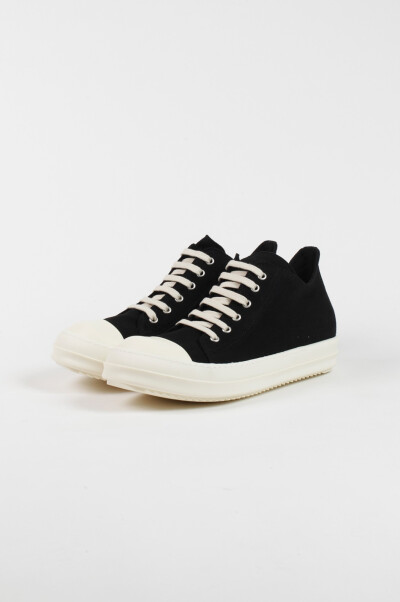 &lt;现货&gt;RICK OWENS DRKSHDW CYCLOPS LOW SNEAKS 16 布面低帮