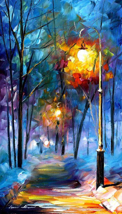 李奥尼德·阿夫列莫夫（Leonid Afremov, 出生于白俄罗斯维捷布斯克市）继梵高之后，当代最著名的现代印象派艺术家。