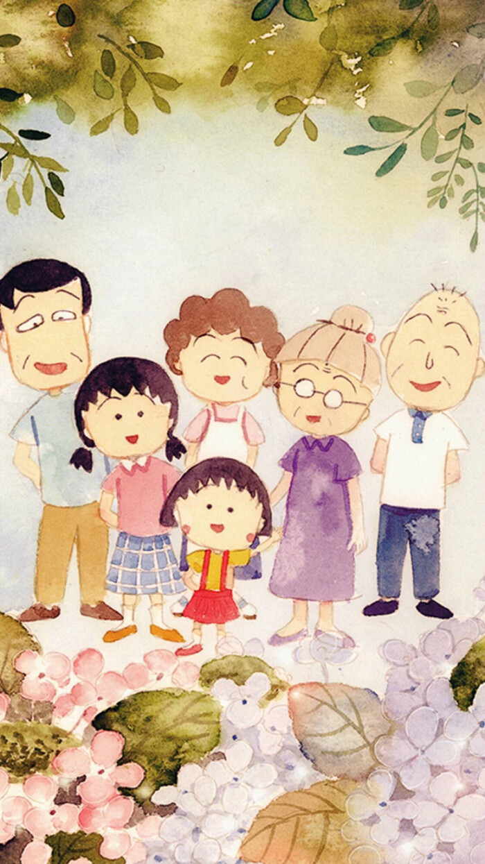 Iphone 壁纸樱桃小丸子 堆糖 美图壁纸兴趣社区