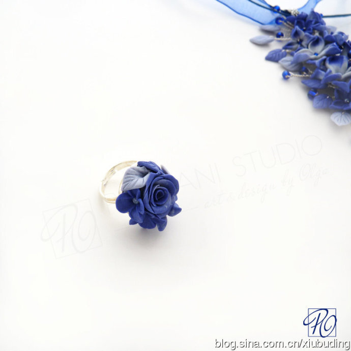 软陶粘土花卉饰品欣赏