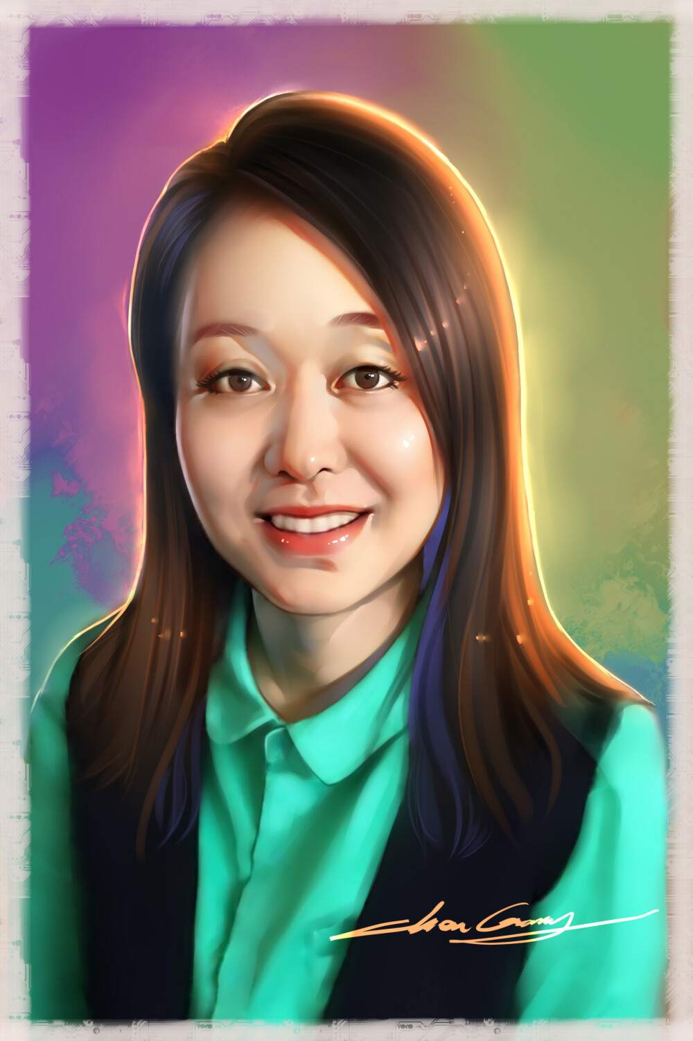 手绘肖像 私人定制