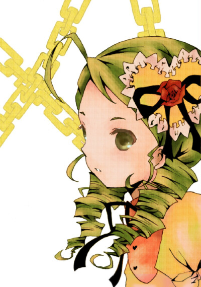 蔷薇少女薔薇少女ローゼンメイデン Rozen Maiden [薔薇少女系列的第二人偶 金糸雀]